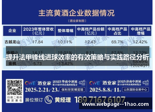 提升法甲锋线进球效率的有效策略与实践路径分析 提升法甲锋线进球效率的有效策略与实践路径分析